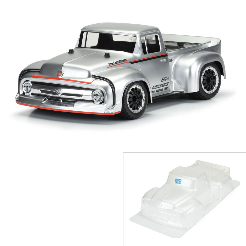 Pro-Line 1956 Ford F-100 Pro-Touring Short Course Body (Clear)