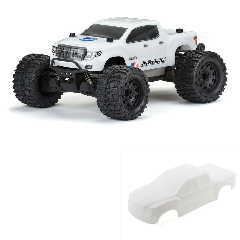 Pro-Line PRO-MT 4x4 Bash Armor Pre-Cut 1/10 Monster Truck Body (White)