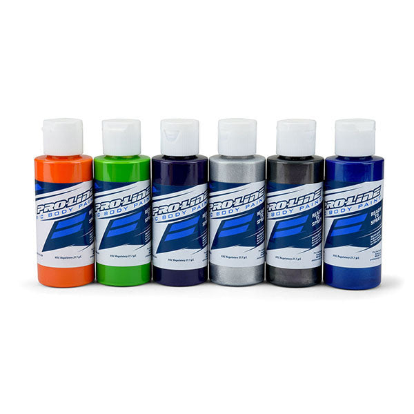 Pro-Line RC Body Airbrush Paint Secondary Color Set (6) Default Title
