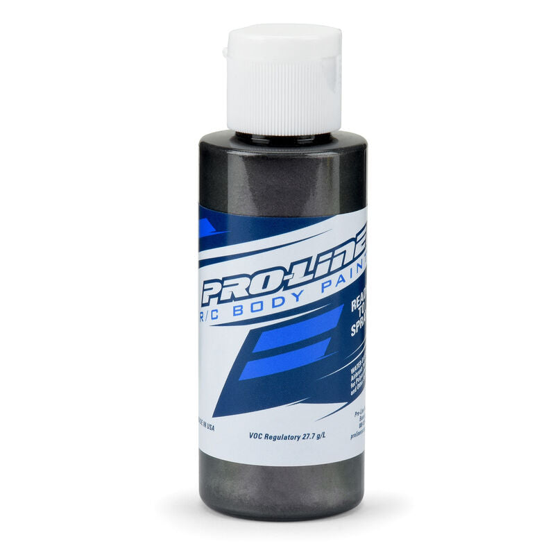 Pro-Line RC Body Airbrush Paint (Metallic Charcoal) (2oz)