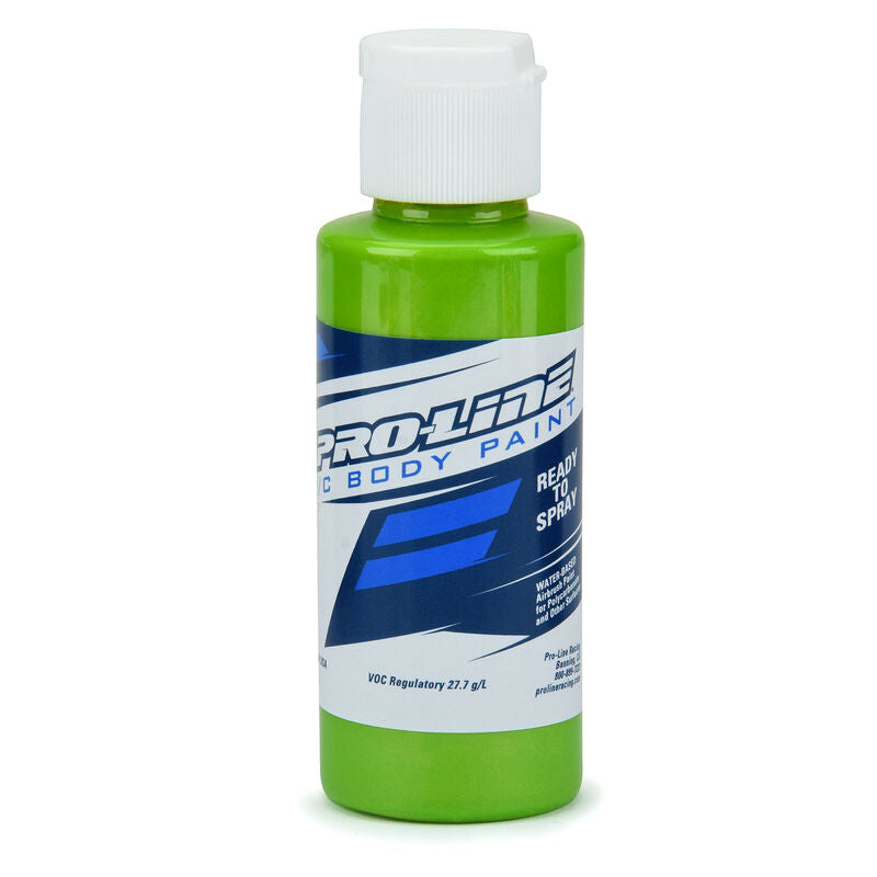 Pro-Line RC Body Airbrush Paint (Pearl Lime Green) (2oz)