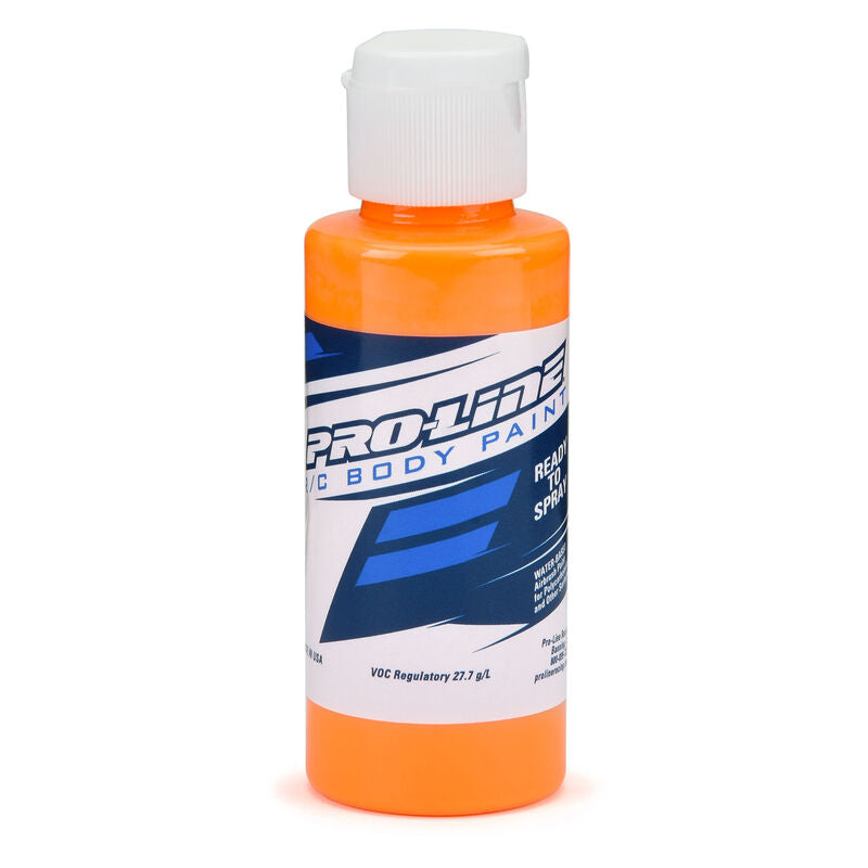 Pro-Line RC Body Airbrush Paint (Fluorescent Tangerine) (2oz)