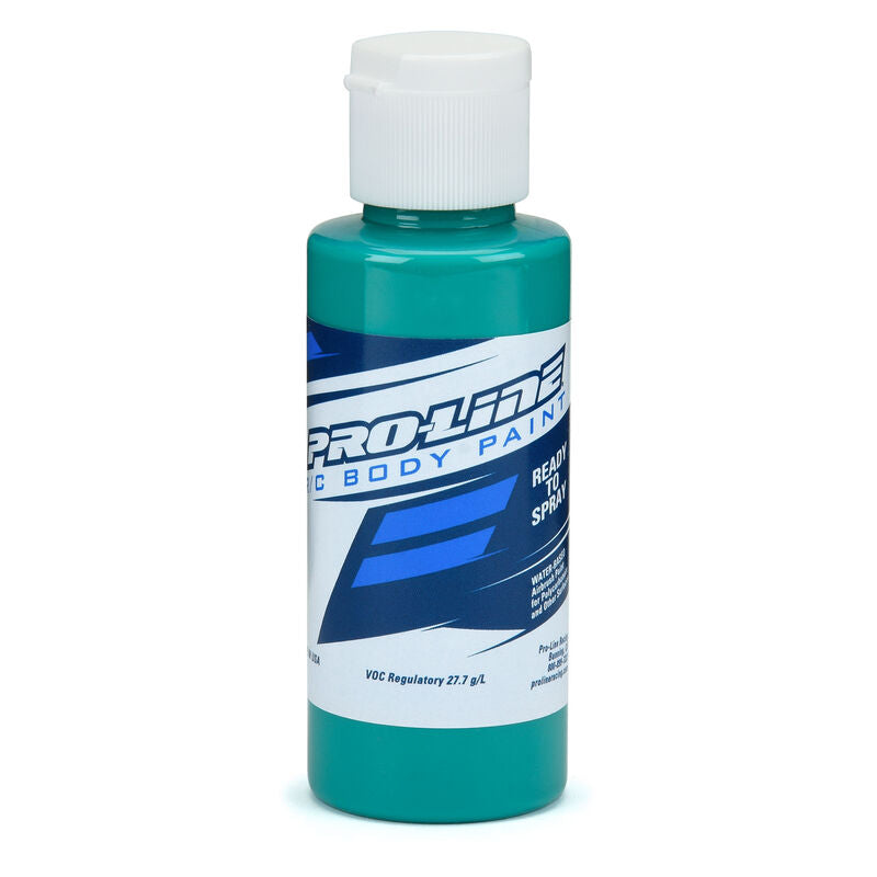 Pro-Line RC Body Airbrush Paint (Fluorescent Aqua) (2oz)