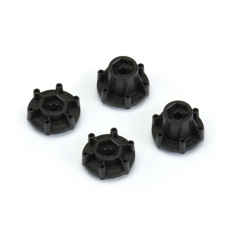 Pro-Line 6x30 to 12mm Hex Adapters (Narrow & Wide) (4)