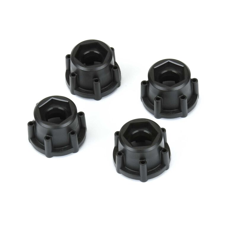 Pro-Line 6x30 to 17mm Hex Adapters (4)