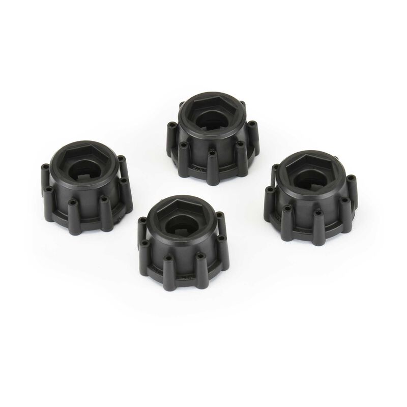 Pro-Line 8x32 to 17mm 1/2" Offset Hex Adapters (2)