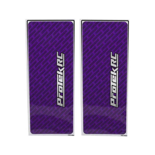 ProTek RC Universal Chassis Protective Sheet (2) (12.5x33.5cm) PURPLE