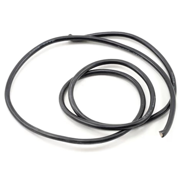 ProTek RC 12awg Black Silicone Hookup Wire (1 Meter) Default Title