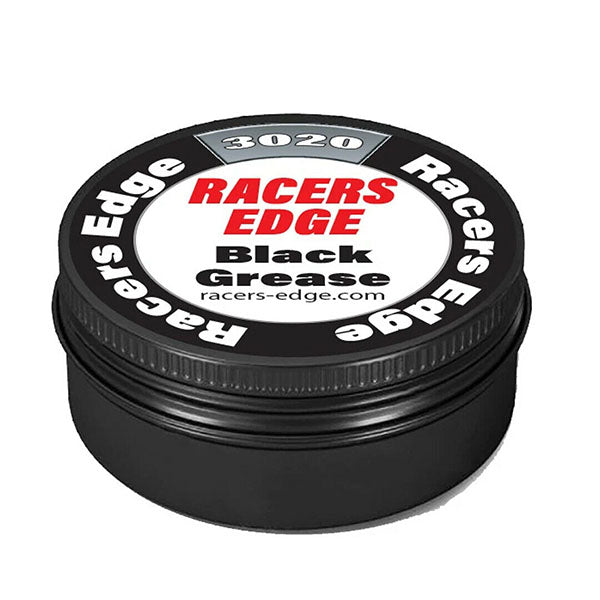 Racers Edge Black Grease (8ml) in Black Aluminum Tin w/Screw On Lid Default Title