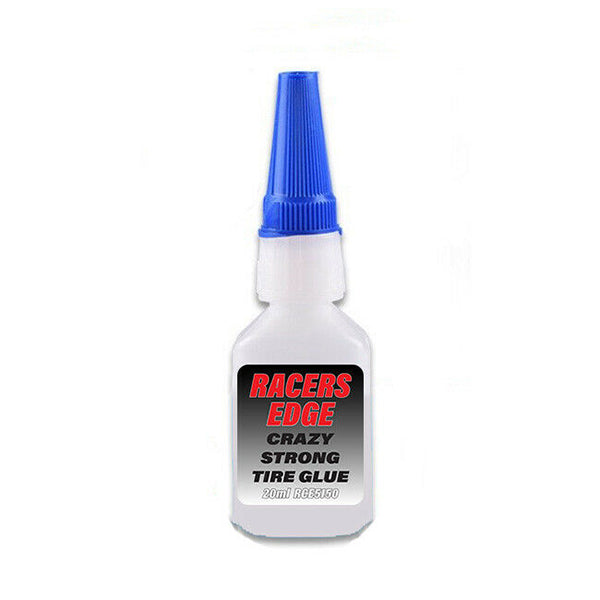 Racers Edge Crazy Strong Tire Glue 20g w/Pin Cap and Tips
