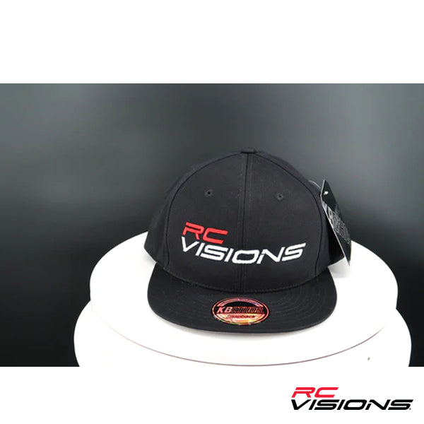 RC Visions Snapback Hat Black