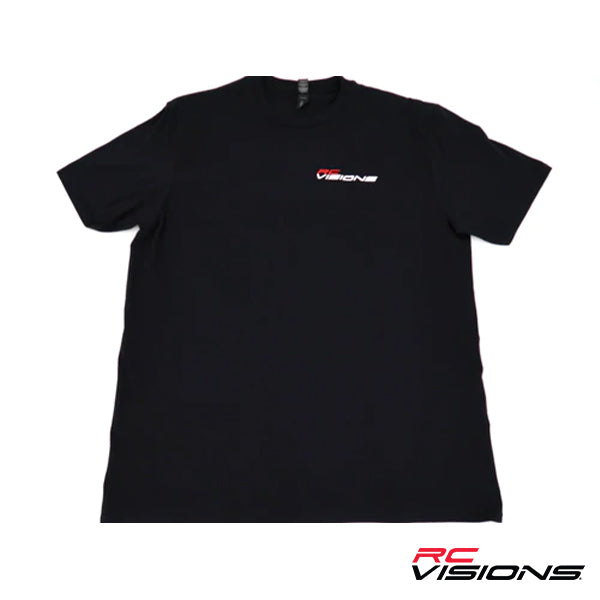 RC Visions Black T-Shirt 2XL