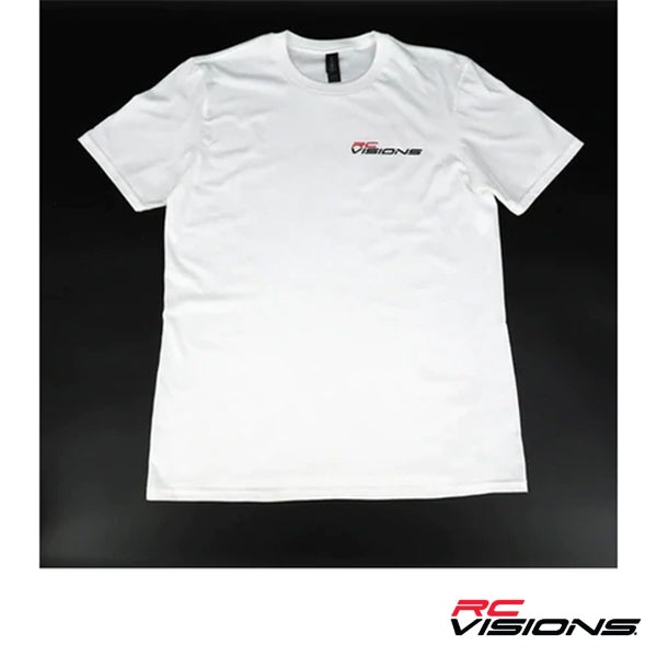 RC Visions White T-Shirt XL
