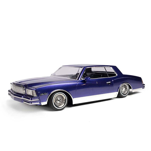 Redcat 1979 Chevrolet Monte Carlo 1/10 RTR Scale Hopping Lowrider (Purple) w/2.4GHz Radio Default Title