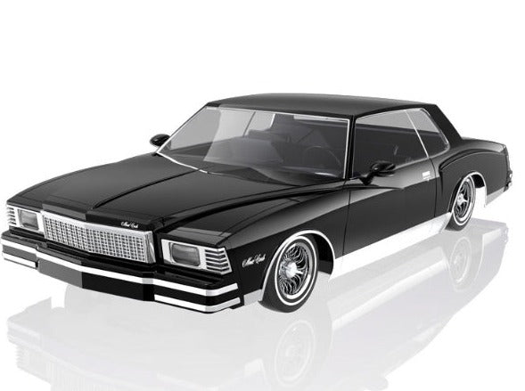 Redcat 1979 Chevrolet Monte Carlo 1/10 RTR Scale Hopping Lowrider (Black) w/2.4GHz Radio