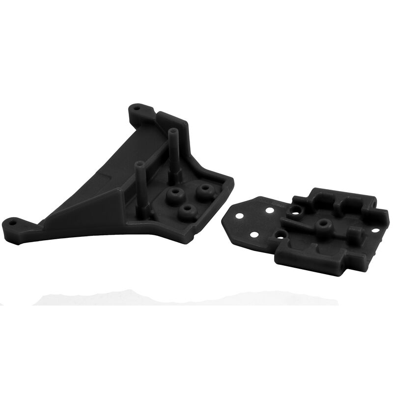 RPM Slash LCG 4x4 Front Bulkhead (Black)