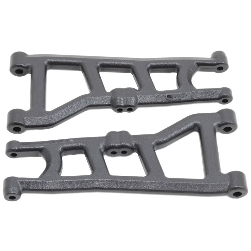 RPM Arrma Typhon 4x4 3S BLX Front Suspension Arm Set (Black)