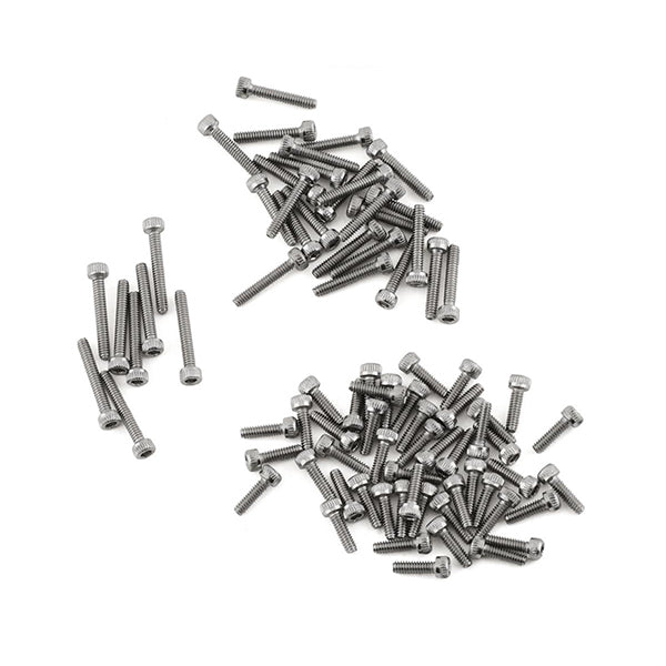 Samix SCX24 M1.4 Stainless Steel Cap Head Screw Kit w/Box (81) Default Title