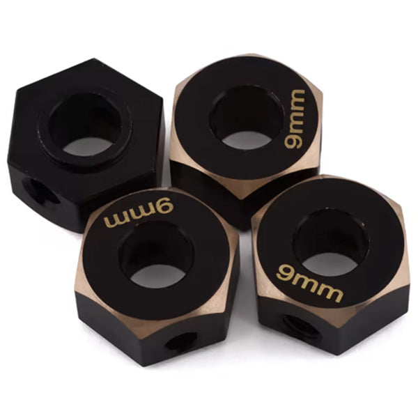 Samix SCX-6 Brass Hex Adapter (4) (9mm) Default Title