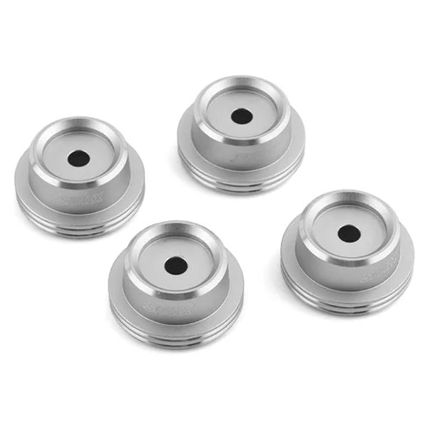 Samix SCX-6 Aluminum Shock Spring Cup (Silver) (4) Default Title