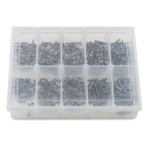 Samix Stainless Steel M2 Screw Set w/Plastic Box (350) Default Title