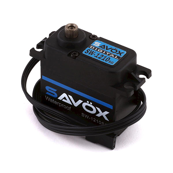 Savox SW-1210SG Black Edition "Tall" Waterproof Digital Servo (High Voltage) Default Title