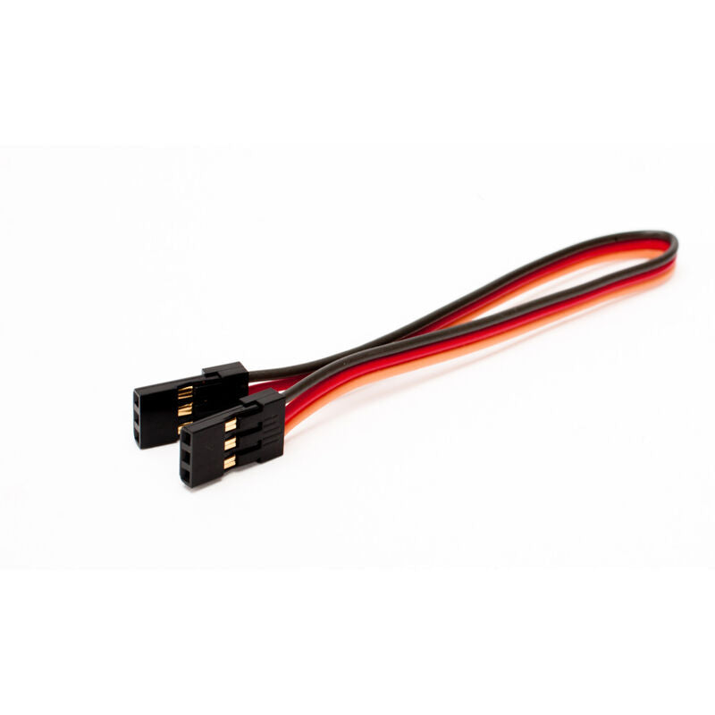 Spektrum Extension Lead: Male to Male 6" Heavy-Duty