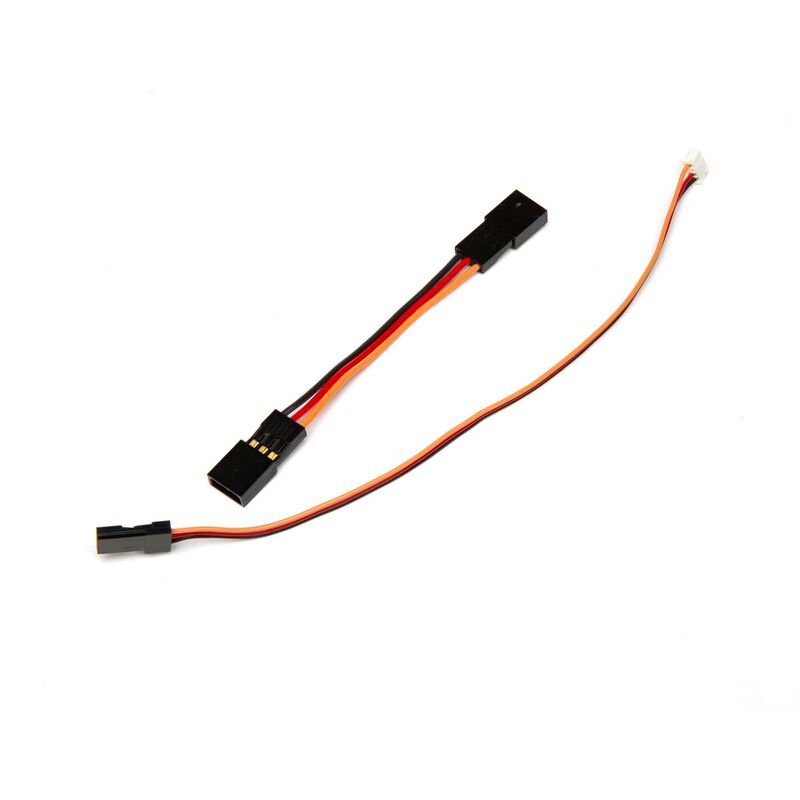 Spektrum RC SRXL2 V2 Receiver to Servo Male & Female to Female Cable