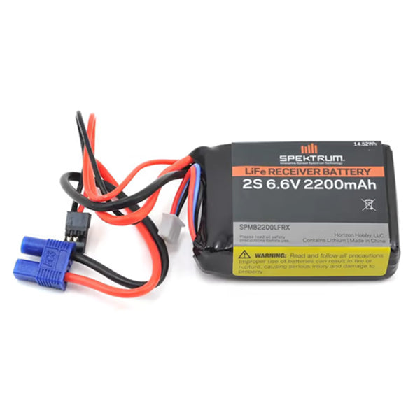 Spektrum RC LiFe Receiver Battery Pack (6.6V/2200mAh) Default Title