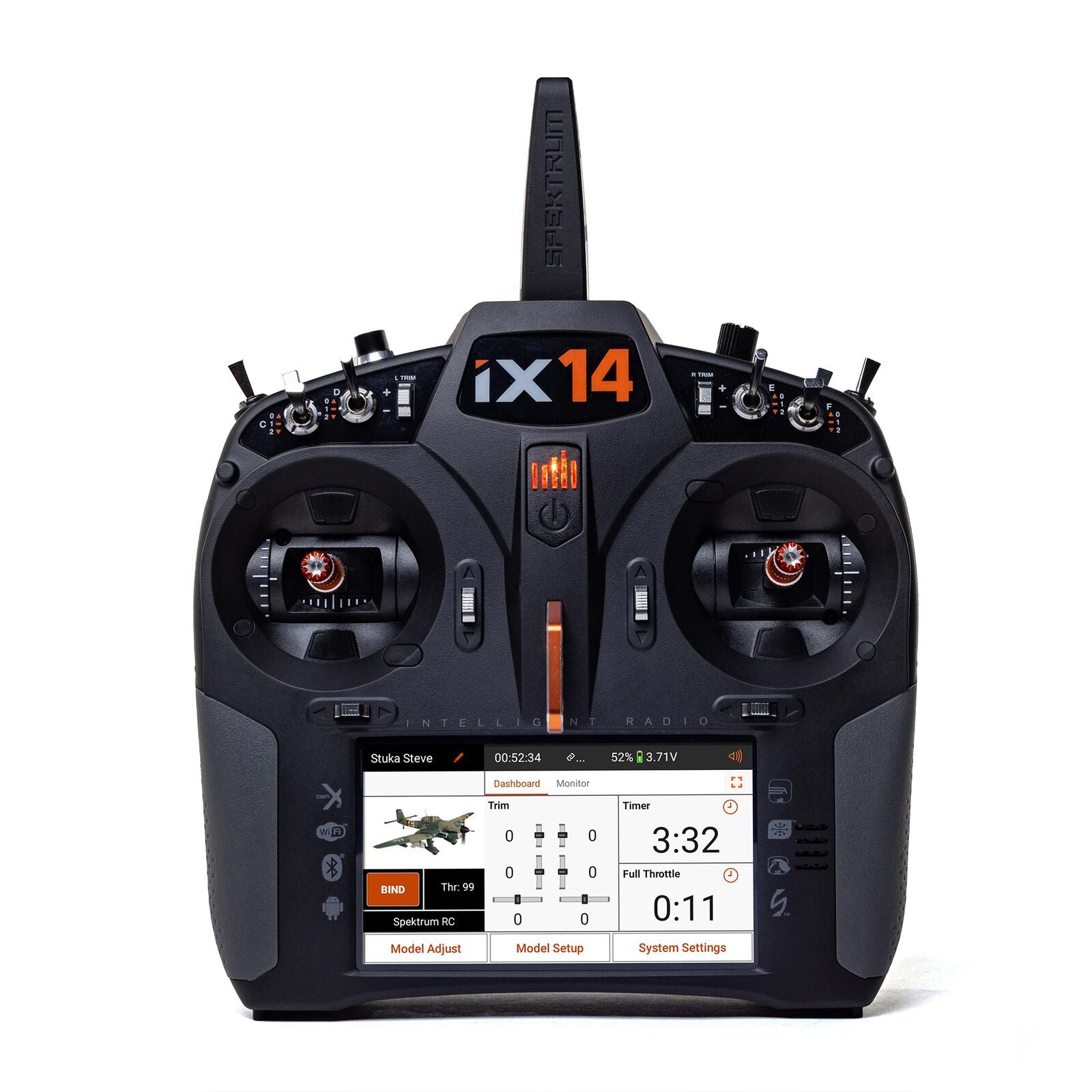 SPEKTRUM iX14 14 Channel DSMX Transmitter Only