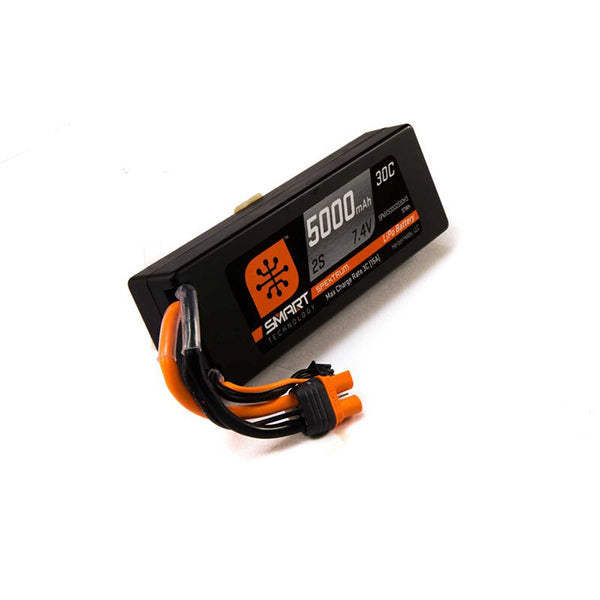 Spektrum RC 2S Smart LiPo Hard Case Battery Pack w/IC3 Connector (7.4V/5000mAh) Default Title