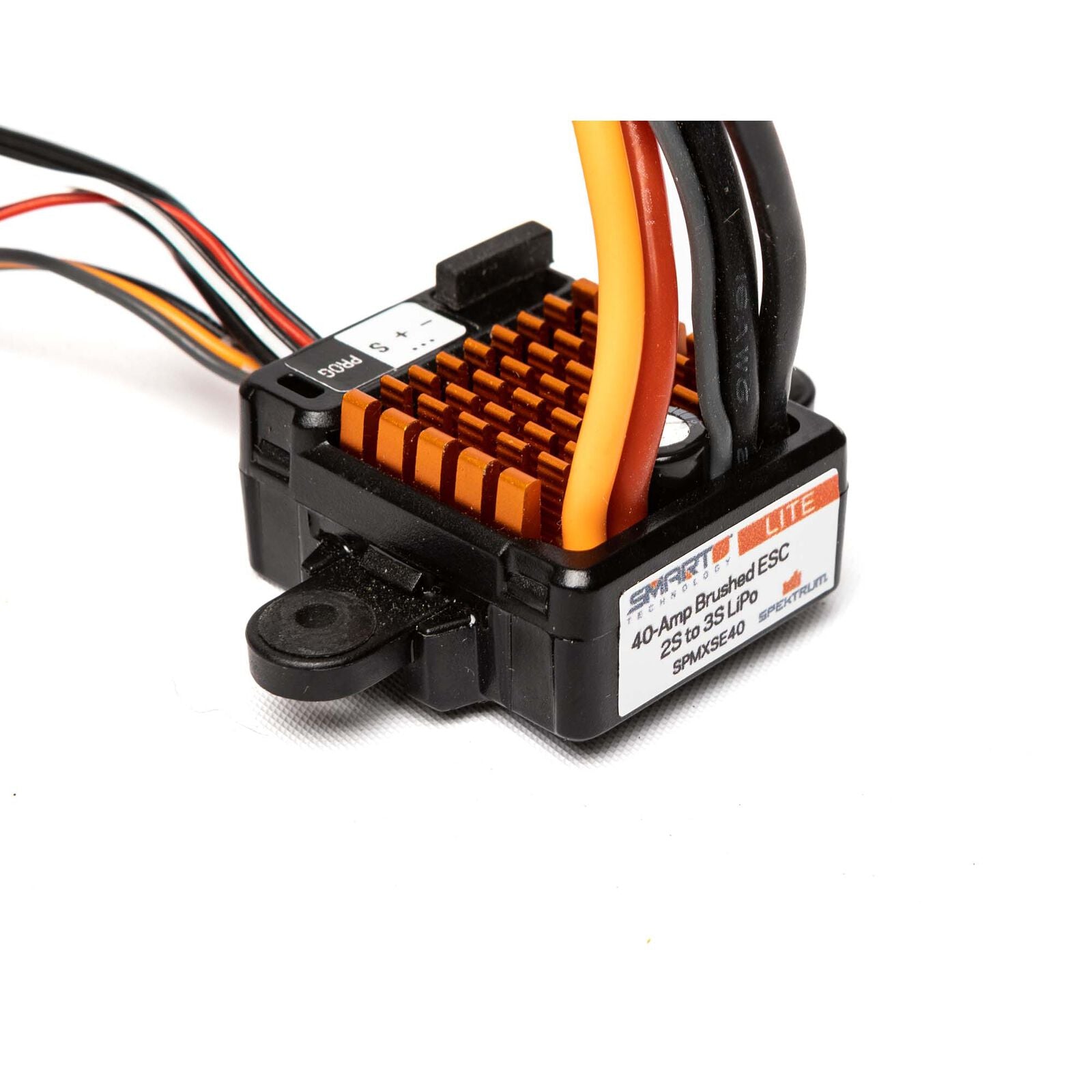 Spektrum RC Firma 40A Lite Brushed Smart ESC, 2S-3S: IC3