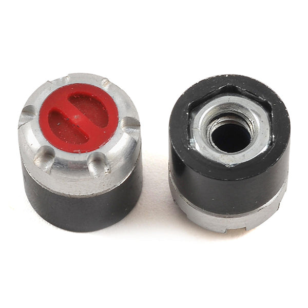 SSD RC Scale Locking Hubs (Red) (2)