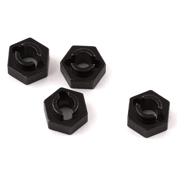 SSD RC SCX24 7mm Brass Wheel Hex (4)