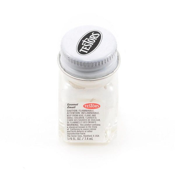 Testors White Enamel Paint (1/4oz) Default Title