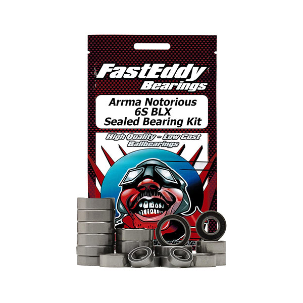 FastEddy Arrma Notorious 6S BLX Sealed Bearing Kit Default Title