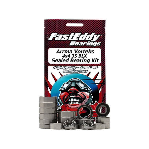 FastEddy Axial Arrma Vorteks 4x4 3S BLX Sealed Bearing Kit Default Title