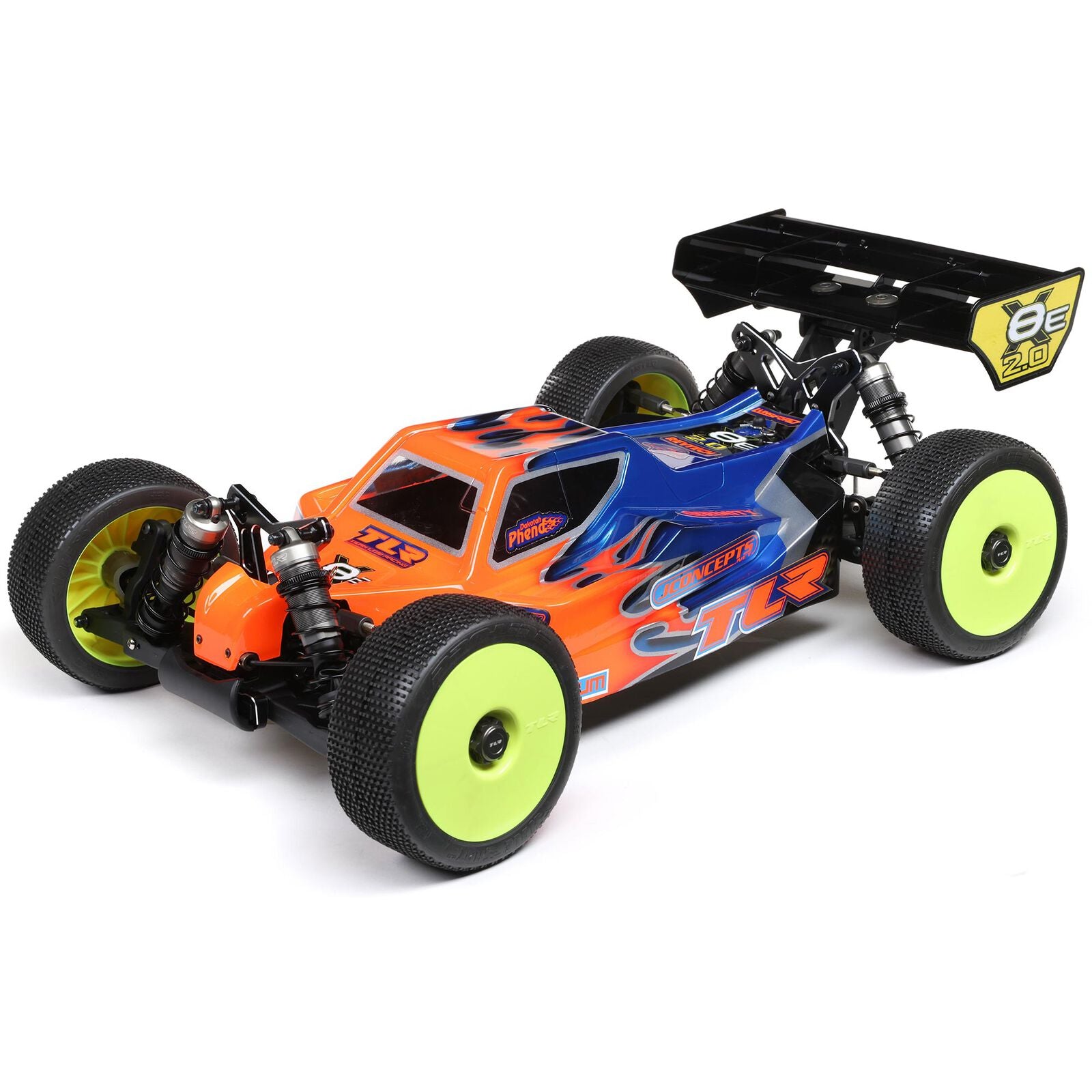 Team Losi Racing 8IGHT-X/E 2.0 Combo Nitro/Electric 1/8 4x4 Off-Road Buggy Kit