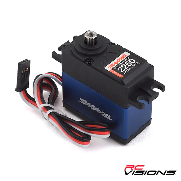 Traxxas 330 High Torque Metal Gear Waterproof Digital Servo (Blue) (High Voltage) Default Title