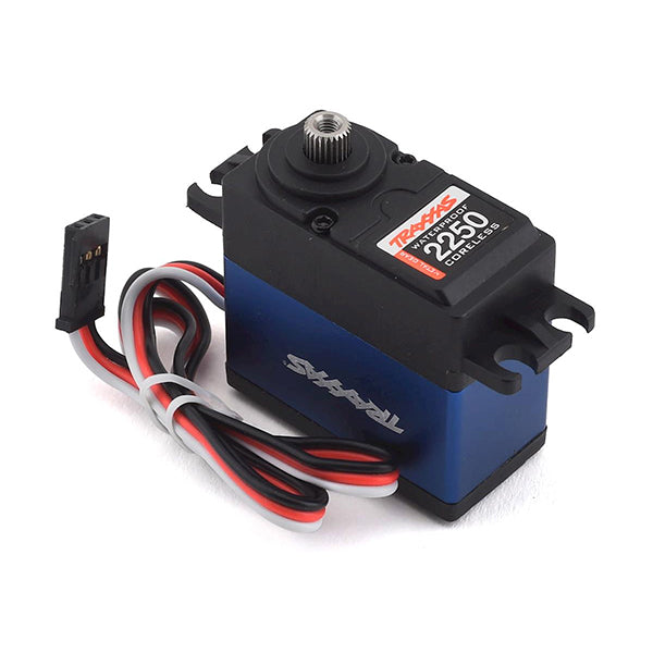 Traxxas 330 High Torque Metal Gear Waterproof Digital Servo (Blue) (High Voltage) Default Title