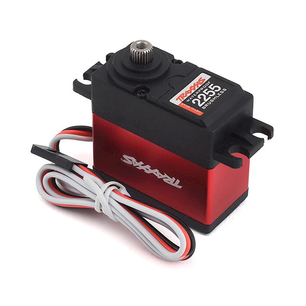 Traxxas 400 High Torque Metal Gear Waterproof Brushless Servo (Red) (High Voltage) Default Title