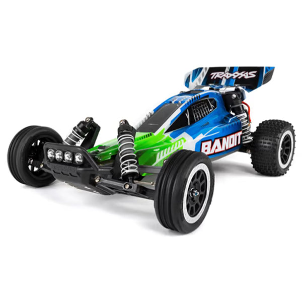 Traxxas Bandit 1/10 RTR 2WD Electric Buggy w/LED Lights w/XL-5 ESC, TQ 2.4GHz Radio, Battery & DC Charger