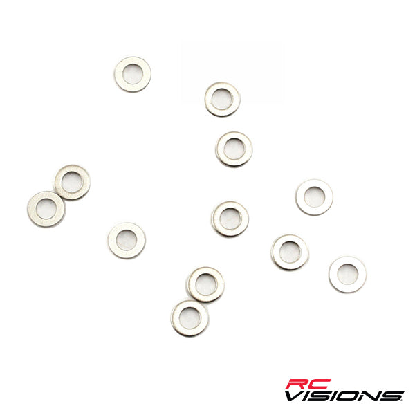 Traxxas 3x6mm Metal Washers (12) Default Title