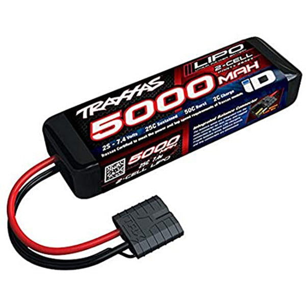 Traxxas 2S "Power Cell" 25C Lipo Battery w/iD Traxxas Connector (7.4V/5000mAh)