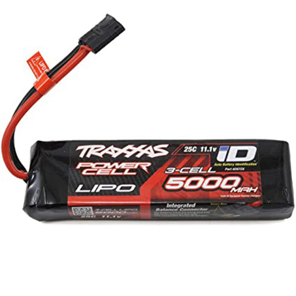 Traxxas 3S "Power Cell" 25C LiPo Battery w/iD Traxxas Connector (11.1V/5000mAh)