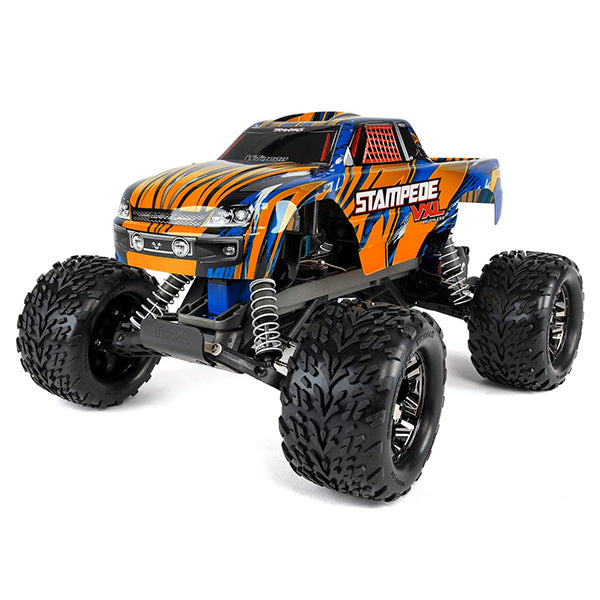 Traxxas Stampede VXL Brushless 1/10 RTR 2WD Monster Truck w/Magnum 272R, TQi 2.4GHz Radio & TSM Orange