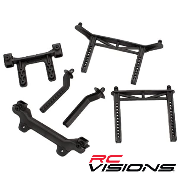 Traxxas Adjustable Front/Rear Body Mount Set (Monster Jam) TRA3619 RCVISIONS