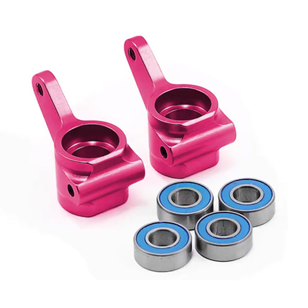 Traxxas Aluminum Steering Blocks w/Ball Bearings (2) Pink