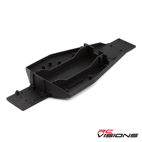Traxxas Lower chassis (black) Default Title