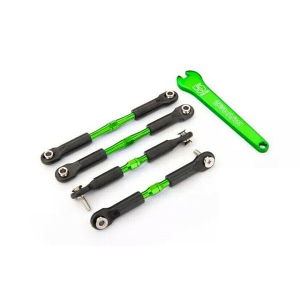 Traxxas Aluminum Turnbuckle Camber Link Set (4) Green